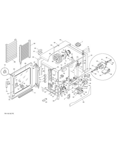 Pièces détachées FOINOX FM 100 GE PE Annee 0 