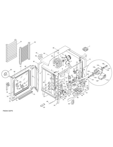 Pièces détachées FOINOX FM 200 GEPE Annee 0 