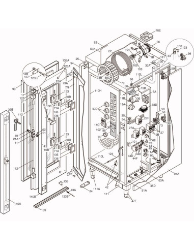 Pièces détachées FOINOX FP 160 CEM1 Annee 0 