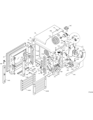 Pièces détachées FOINOX FP 50 GM Annee 0 