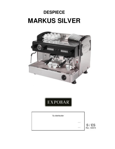 Pièces détachées EXPOBAR MARKUS-SILVER Annee  Rev.120215 