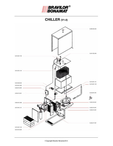 Pièces détachées BRAVILOR BONAMAT Chiller-v.1.0 