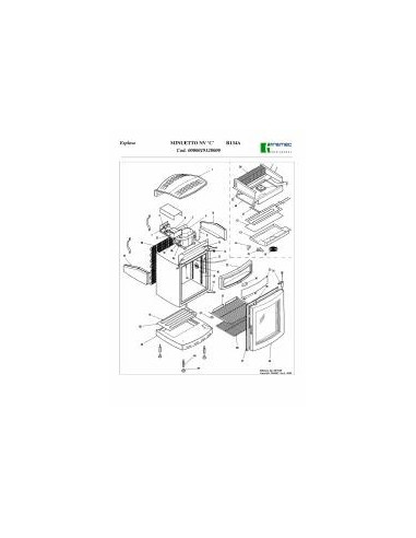 Pièces détachées FRAMEC MINUETTO NV C R134A Annee 2005 