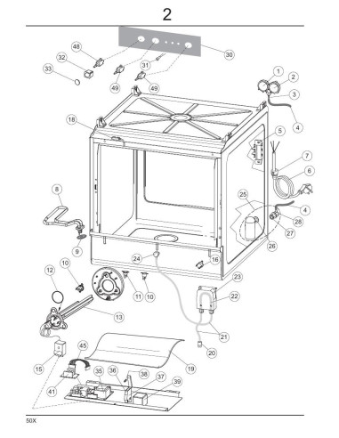 Pièces détachées AMIKA 50X Annee 06-2014 - AMIKA 50X - Annee 06-2014 - Amika