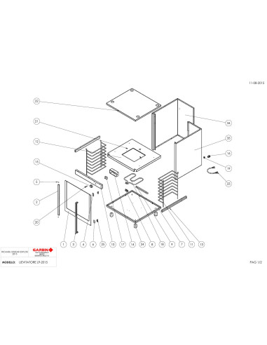 Pièces détachées GARBIN L9 Annee 08-2015 