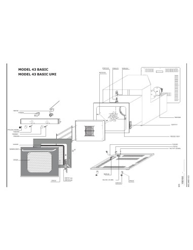 Pièces détachées GARBIN 43 BASIC Annee 0 