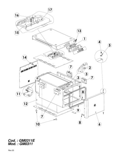 Pièces détachées GIORIK GM0311 Annee 0 