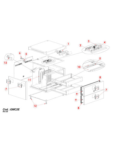 Pièces détachées GIORIK GMC2E Annee 0 