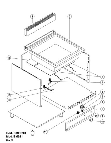 Pièces détachées GIORIK BM921 Annee 0 