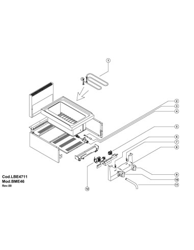 Pièces détachées GIORIK BME46 Annee 0 