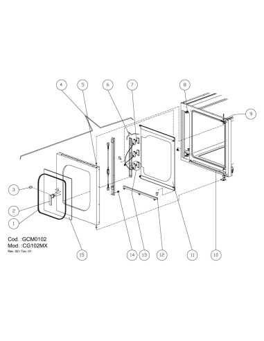 Pièces détachées GIORIK CG102MX Annee 0 