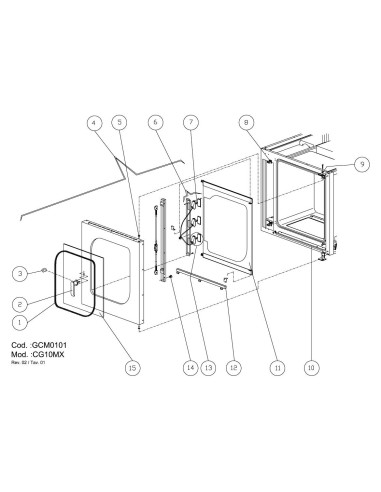 Pièces détachées GIORIK CG10MX Annee 0 