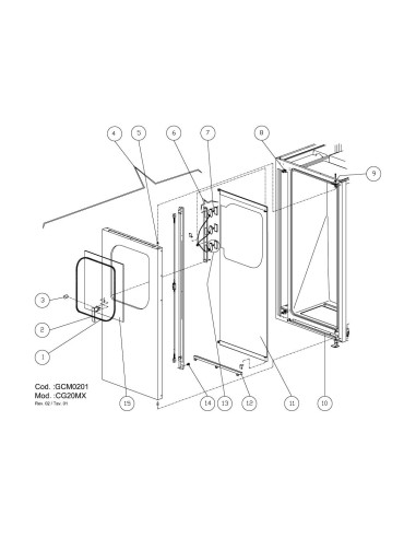 Pièces détachées GIORIK CG20MX Annee 0 