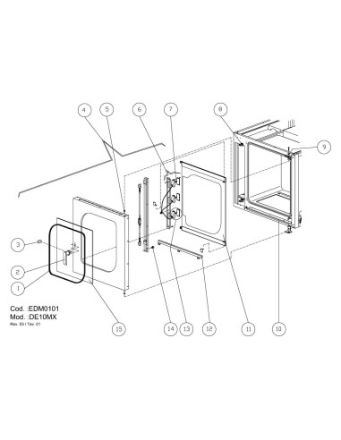 Pièces détachées GIORIK DE10MX Annee 0 