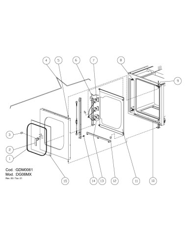 Pièces détachées GIORIK DG06MX Annee 0 