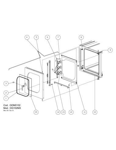 Pièces détachées GIORIK DG102MX Annee 0 