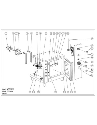 Pièces détachées GIORIK EF7GM Annee 0 