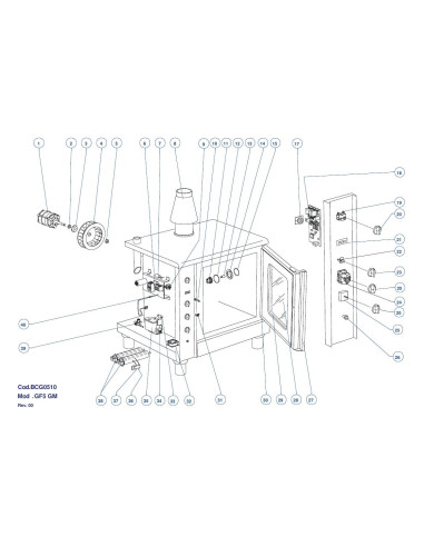 Pièces détachées GIORIK GF5GM Annee 0 