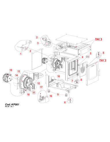 Pièces détachées GIORIK KP061 Annee 0 