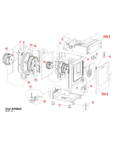 Pièces détachées GIORIK KP0623 Annee 0 