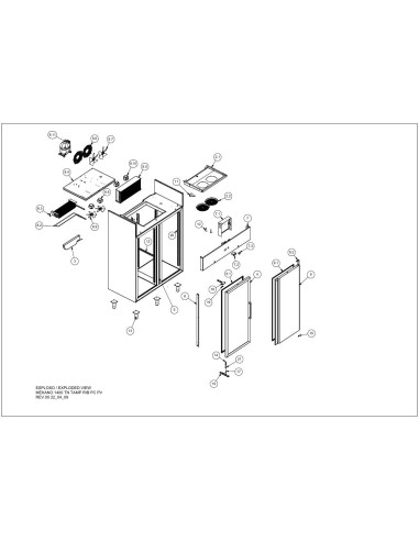 Pièces détachées AFINOX MEKANO 1400 TN Annee 04-2009 - AFINOX MEKANO 1400 TN - Annee 04-2009 - Afinox