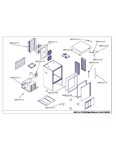 Pièces détachées AFINOX AMX 10T BASIC Annee 09-2006 - AFINOX AMX 10T BASIC - Annee 09-2006 - Afinox