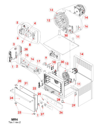 Pièces détachées GIORIK MR4 Annee 0 