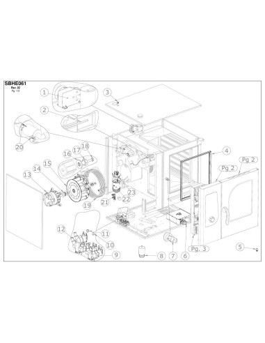 Pièces détachées GIORIK SBHE061 Annee 0 