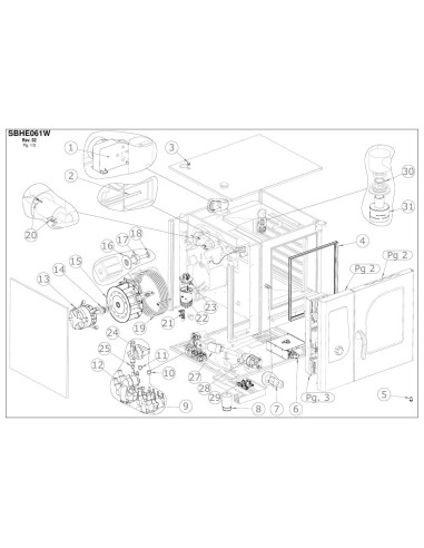 Pièces détachées GIORIK SBHE061W Annee 0 