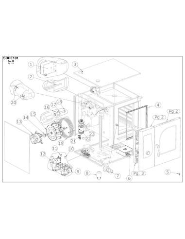 Pièces détachées GIORIK SBHE101W Annee 0 