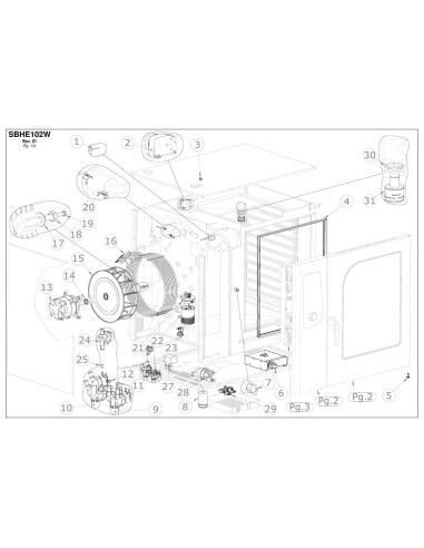 Pièces détachées GIORIK SBHE102W Annee 0 