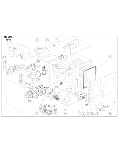 Pièces détachées GIORIK SBHG061 Annee 0 