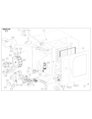 Pièces détachées GIORIK SBHG102 Annee 0 