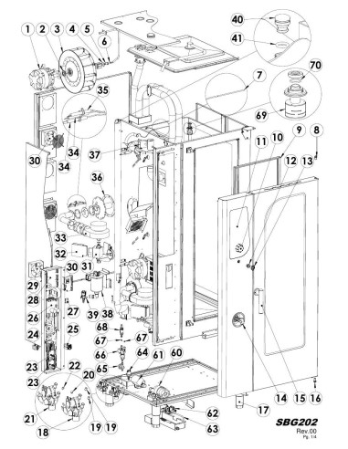 Pièces détachées GIORIK SBHG202 Annee 0 