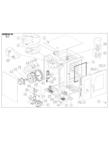 Pièces détachées GIORIK SBME061W Annee 0 