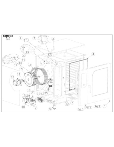 Pièces détachées GIORIK SBME102 Annee 0 