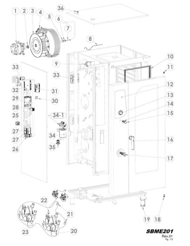 Pièces détachées GIORIK SBME201 Annee 0 