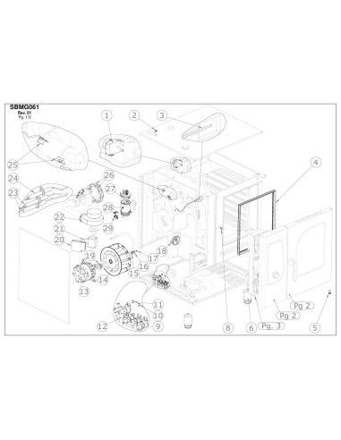 Pièces détachées GIORIK SBMG061W Annee 0 