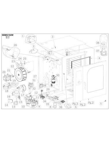 Pièces détachées GIORIK SBMG102W Annee 0 