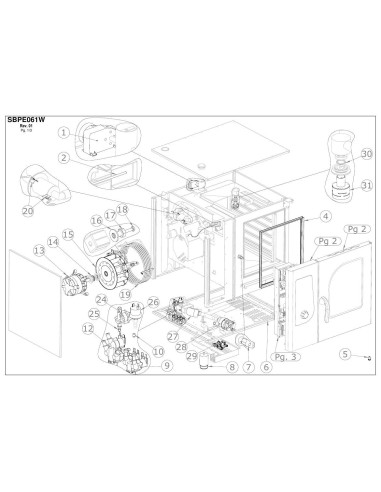 Pièces détachées GIORIK SBPE061W Annee 0 