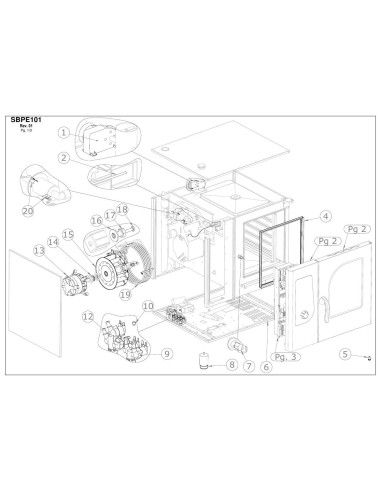 Pièces détachées GIORIK SBPE101 Annee 0 