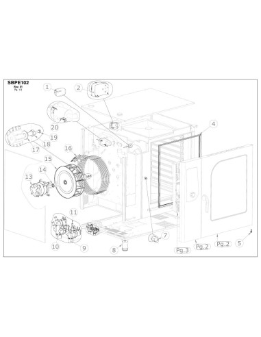 Pièces détachées GIORIK SBPE102 Annee 0 