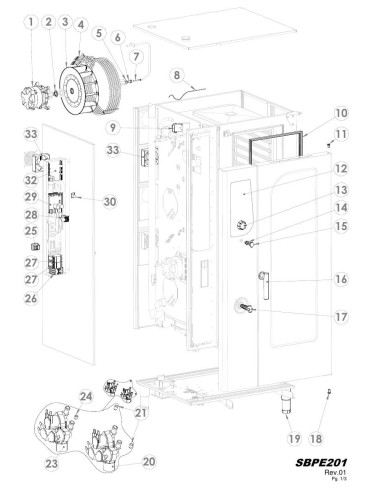 Pièces détachées GIORIK SBPE201 Annee 0 