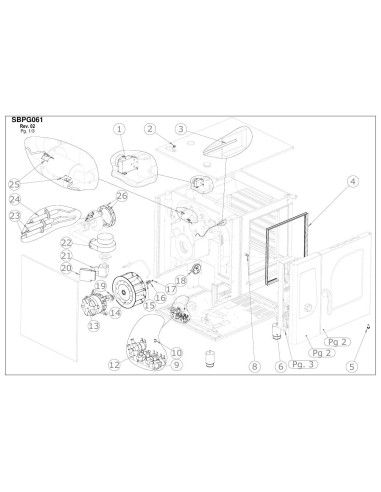 Pièces détachées GIORIK SBPG061 Annee 0 