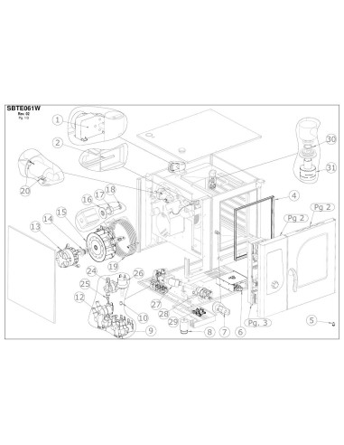 Pièces détachées GIORIK SBTE061W Annee 0 