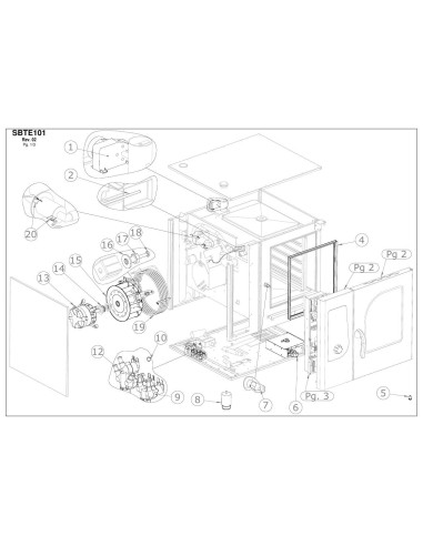 Pièces détachées GIORIK SBTE101 Annee 0 