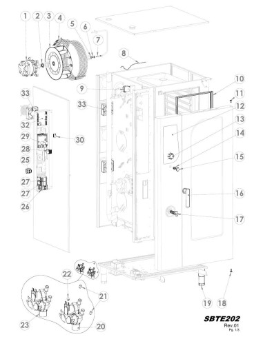 Pièces détachées GIORIK SBTE202 Annee 0 