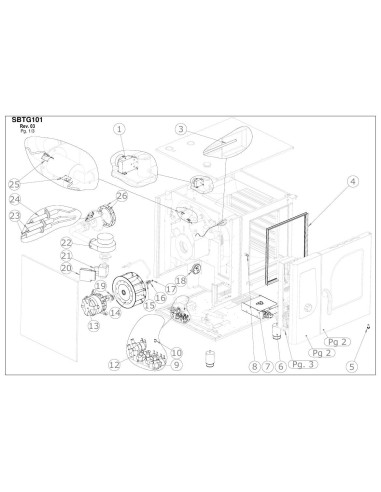 Pièces détachées GIORIK SBTG101 Annee 0 