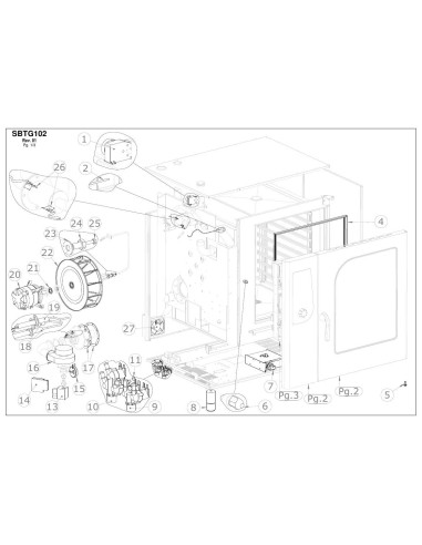 Pièces détachées GIORIK SBTG102 Annee 0 