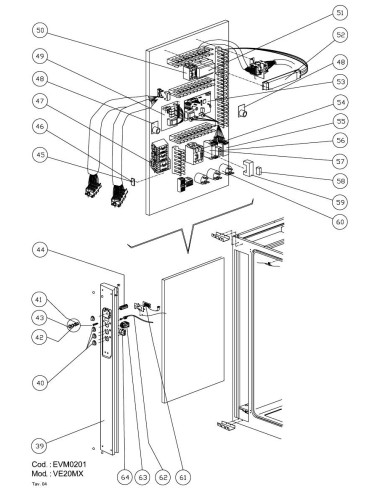 Pièces détachées GIORIK VE20MX Annee 0 